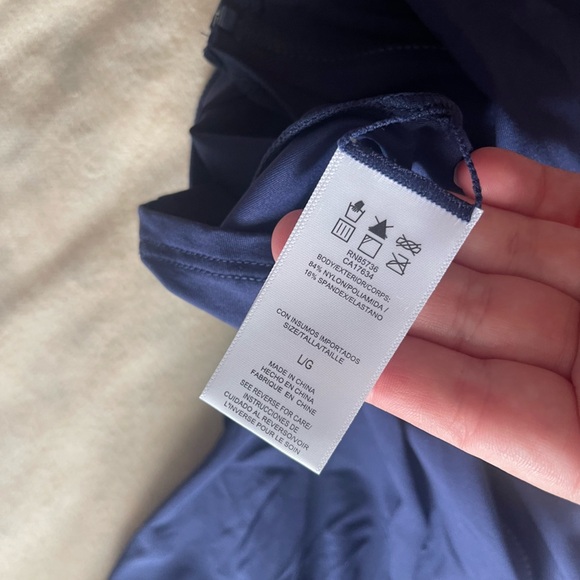 Beach house sport nwt navy zip rash guard long sleeve upf 50+ top - Picture 11 of 12